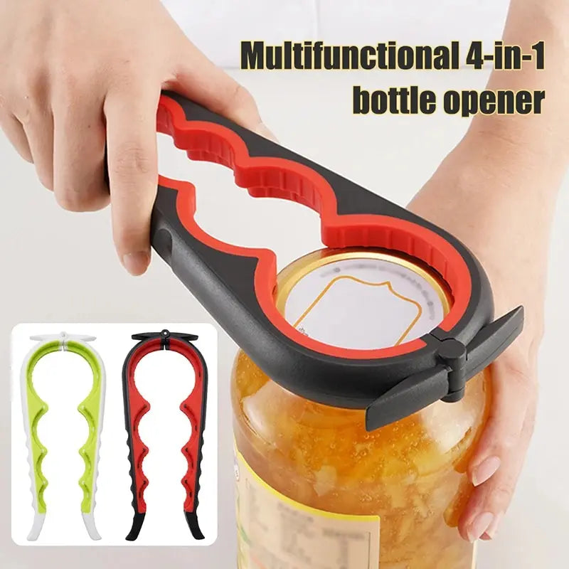 Multi functional bottle opener