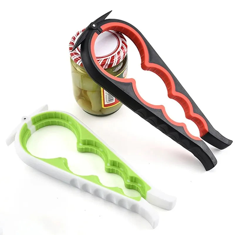 Multi functional bottle opener