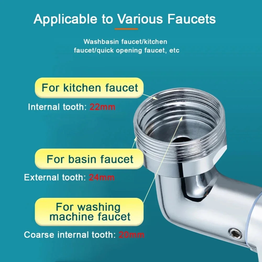 Universal Kitchen Faucet with Rotation