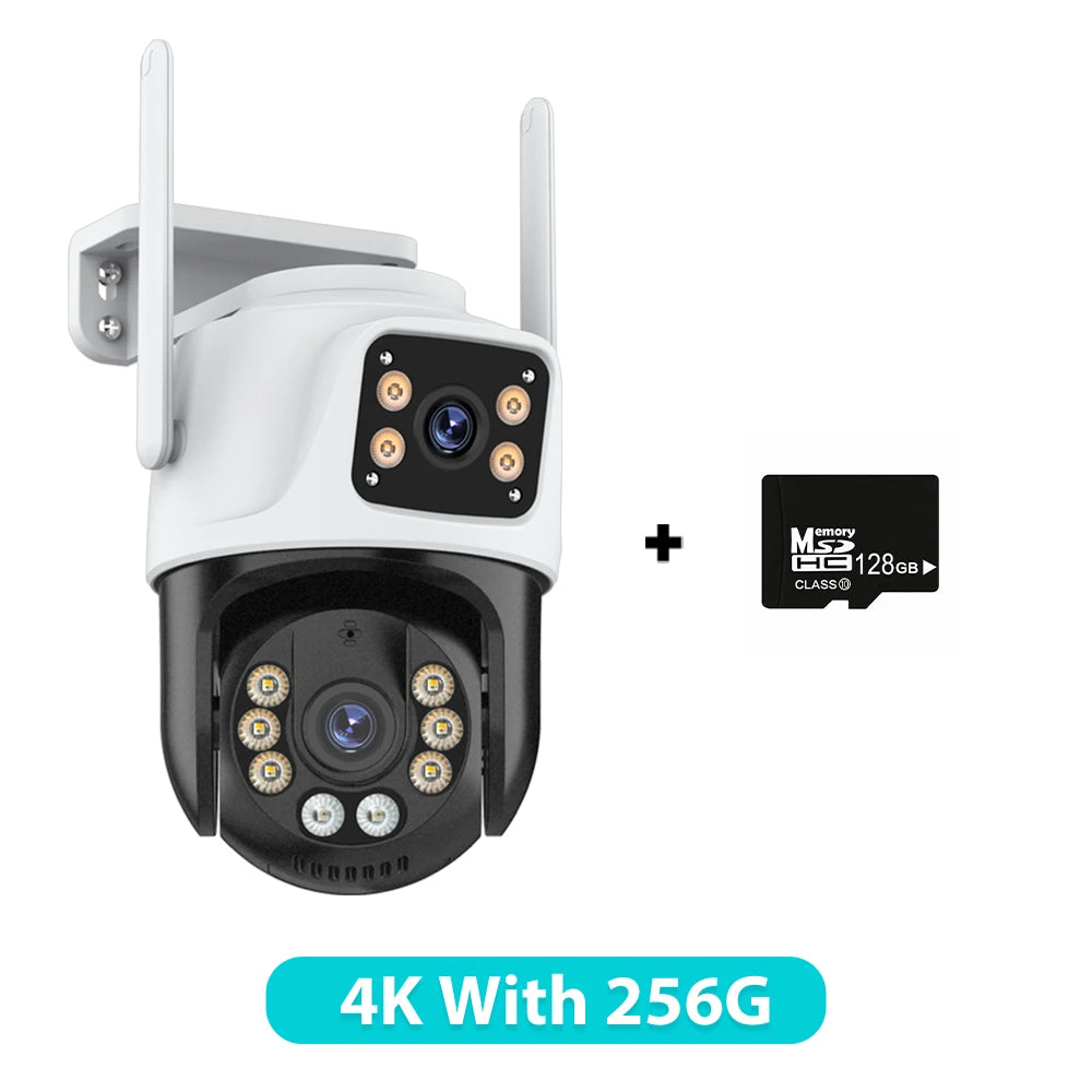 Three Screen WiFi Security Camera